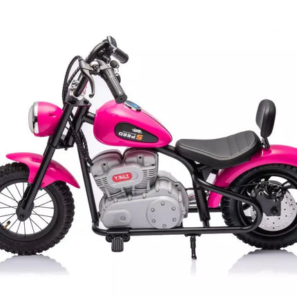 Variklis A9902, maitinamas baterijomis, 36 V, rožinis