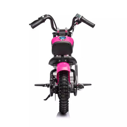 Variklis A9902, maitinamas baterijomis, 36 V, rožinis