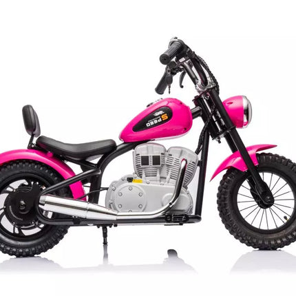 Variklis A9902, maitinamas baterijomis, 36 V, rožinis