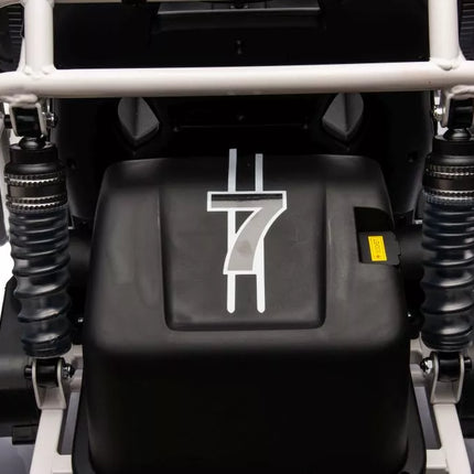 Akumuliatorinis bagis A8812, juodas, 24V