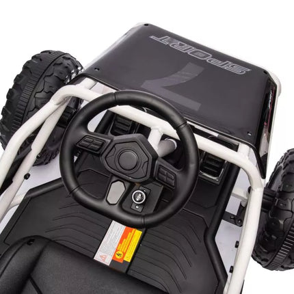 Akumuliatorinis bagis A8812, juodas, 24V