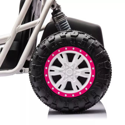 Akumuliatorinis bagis A8812 rožinis 24V