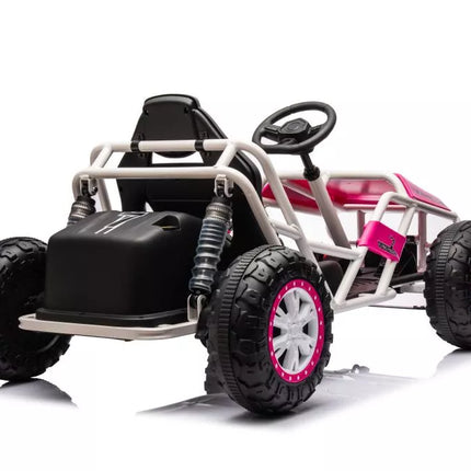 Akumuliatorinis bagis A8812 rožinis 24V