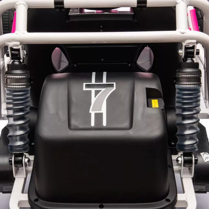 Akumuliatorinis bagis A8812 rožinis 24V