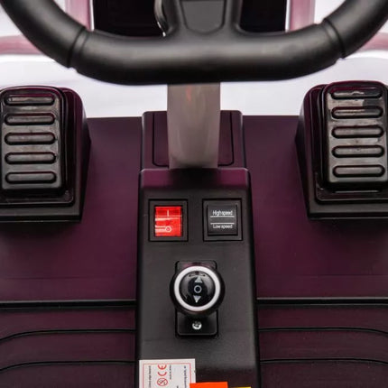 Akumuliatorinis bagis A8812 rožinis 24V