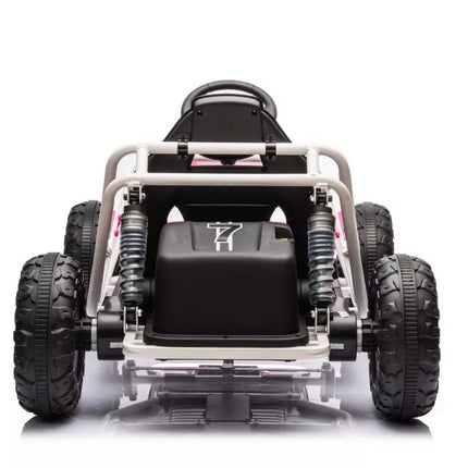 Akumuliatorinis bagis A8812 rožinis 24V