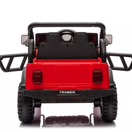 Akumuliatorinis automobilis YSA8813, raudonas, 24 V