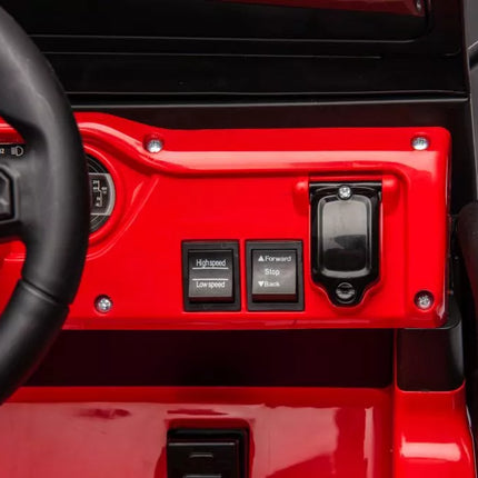 Akumuliatorinis automobilis YSA8813, raudonas, 24 V