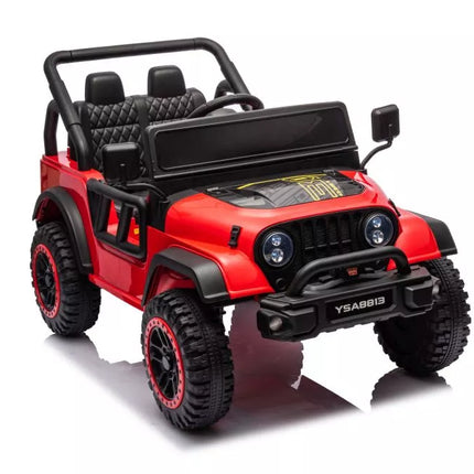 Akumuliatorinis automobilis YSA8813, raudonas, 24 V