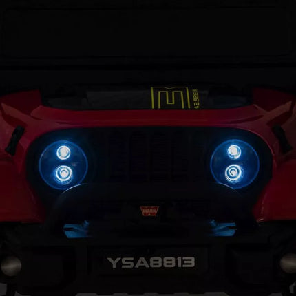 Akumuliatorinis automobilis YSA8813, raudonas, 24 V