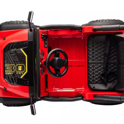 Akumuliatorinis automobilis YSA8813, raudonas, 24 V