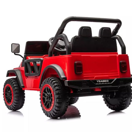 Akumuliatorinis automobilis YSA8813, raudonas, 24 V