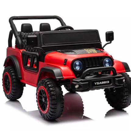 Akumuliatorinis automobilis YSA8813, raudonas, 24 V