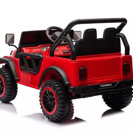 Akumuliatorinis automobilis YSA8813, raudonas, 24 V