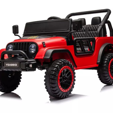 Akumuliatorinis automobilis YSA8813, raudonas, 24 V