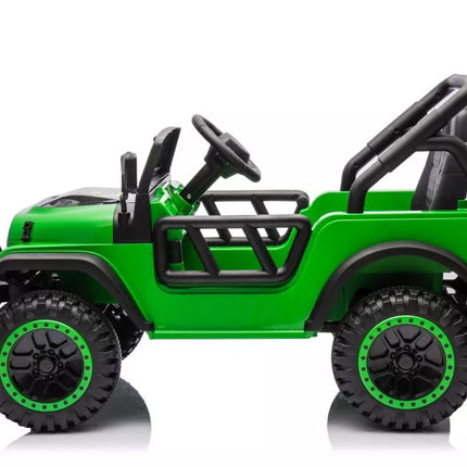 Vaikiškas elektromobilis YSA8813 žalias, 24V