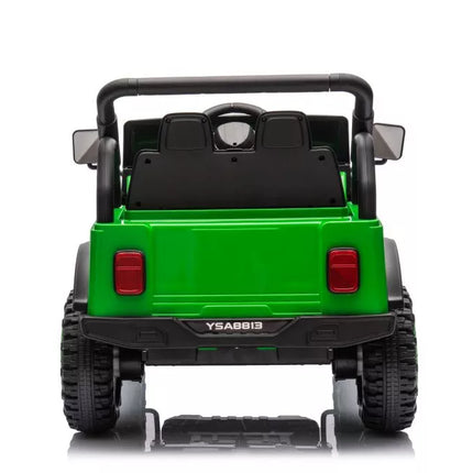 Vaikiškas elektromobilis YSA8813 žalias, 24V