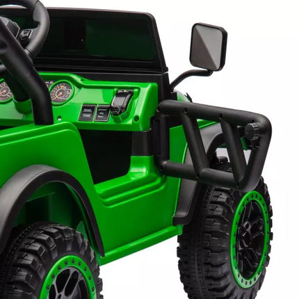 Vaikiškas elektromobilis YSA8813 žalias, 24V