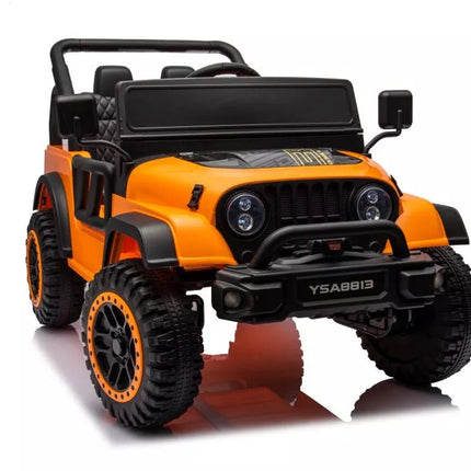 Akumuliatorinis automobilis YSA8813 oranžinis 24V