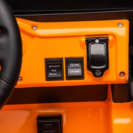 Akumuliatorinis automobilis YSA8813 oranžinis 24V