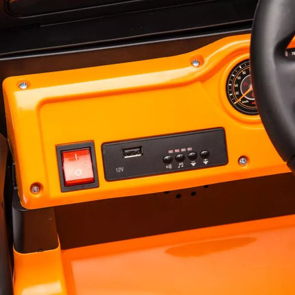 Akumuliatorinis automobilis YSA8813 oranžinis 24V