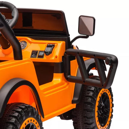 Akumuliatorinis automobilis YSA8813 oranžinis 24V