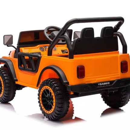 Akumuliatorinis automobilis YSA8813 oranžinis 24V