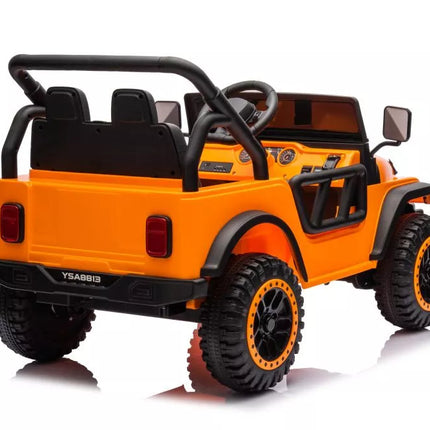 Akumuliatorinis automobilis YSA8813 oranžinis 24V