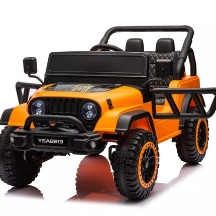 Akumuliatorinis automobilis YSA8813 oranžinis 24V