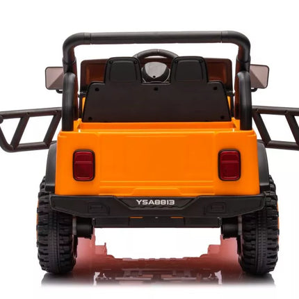 Akumuliatorinis automobilis YSA8813 oranžinis 24V