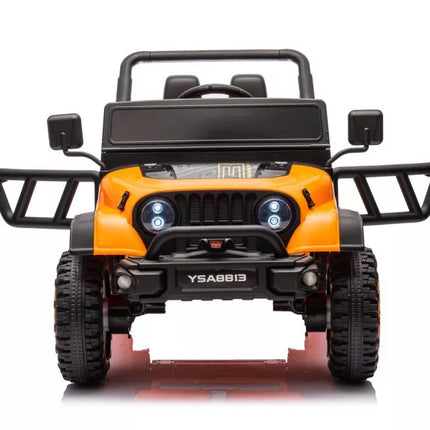 Akumuliatorinis automobilis YSA8813 oranžinis 24V