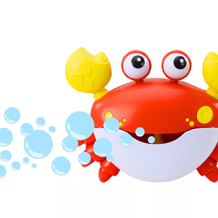 Raudonasis krabas – burbulų mašina