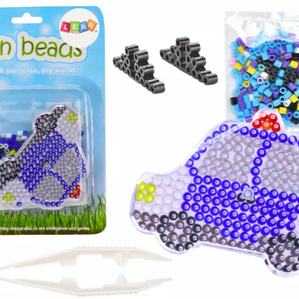 Lygintuvo karoliukų rinkinys „Auto Police Beads“ replės šablonas