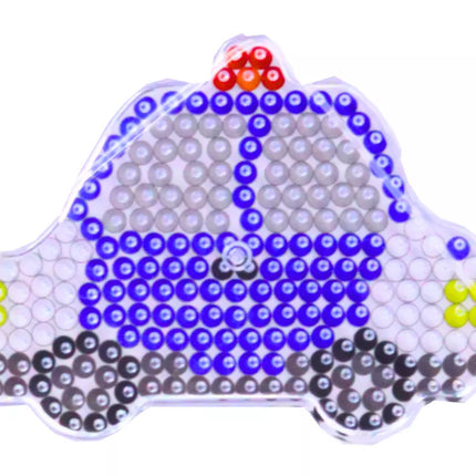 Lygintuvo karoliukų rinkinys „Auto Police Beads“ replės šablonas