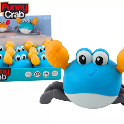 Vanteliuojamas krabas voniai, vaikšto, plaukioja, mėlynas