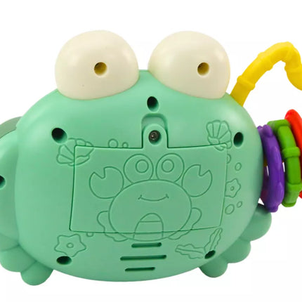 Krabas Kamera Barškutis Projektorius Su Baterijomis Garsai Žalias