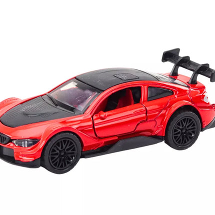 Automobilis sportinis automobilis 1:32 frikcinis raudonas