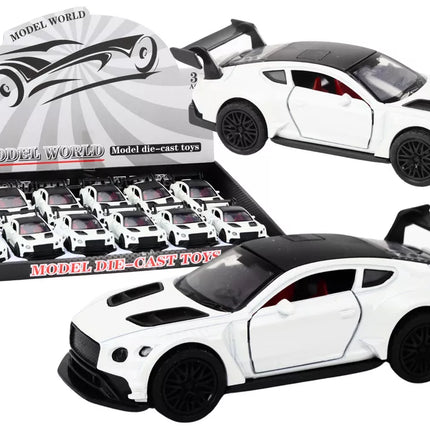 Automobilis Sportinis automobilis 1:32 Trinties pavara Perlo baltumo