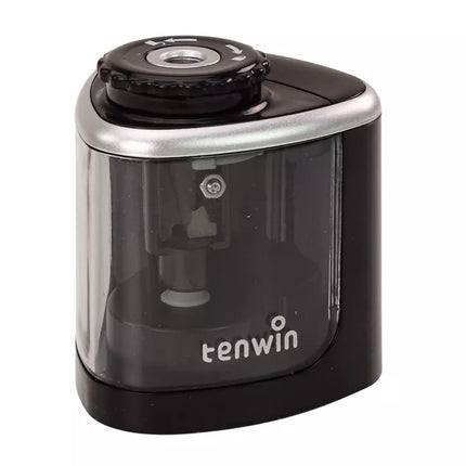 Elektrinis oblius, juodas drožtukas pieštukams ir spalvotiems pieštukams 6-8 mm