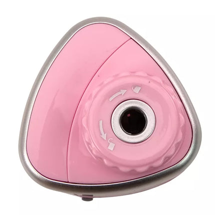 Elektrinis rožinis drožtukas kreidelėms ir pieštukams 6-8 mm