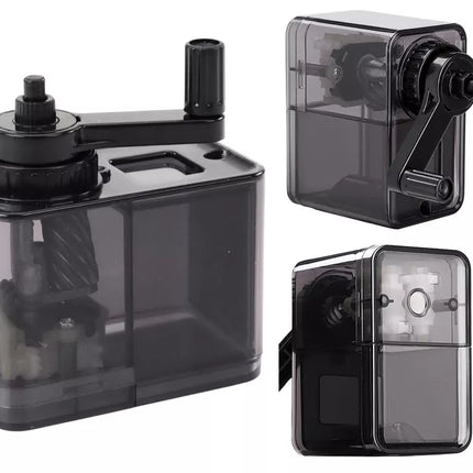 Drožtukas, oblius, su rankena, su konteineriu, juodas