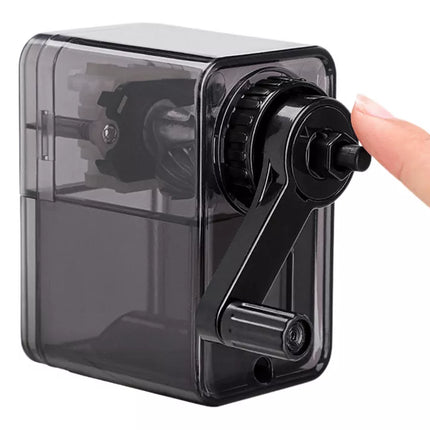 Drožtukas, oblius, su rankena, su konteineriu, juodas