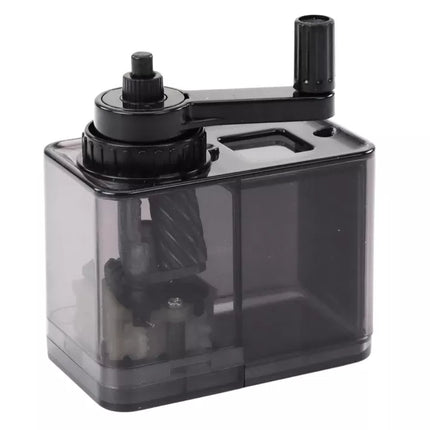 Drožtukas, oblius, su rankena, su konteineriu, juodas