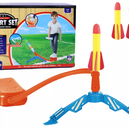 Putos raketų paleidimo įrenginys, 3 vnt., geltonas