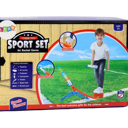 Putos raketų paleidimo įrenginys, 3 vnt., geltonas