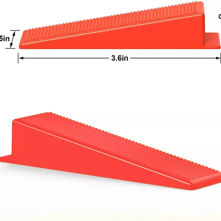 100 vnt. pleištų plytelių klojimui, niveliavimo sistemai