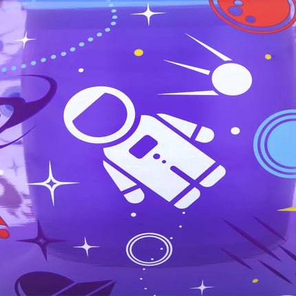 Kosmos LED pripučiamas fotelis 72 x 72 x 64 Bestway 75122 Violetinis