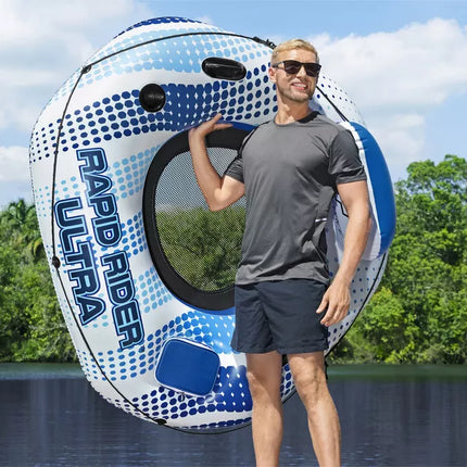 Pripučiama plaukiojimo padanga Bestway 165cm 43726 mėlyna