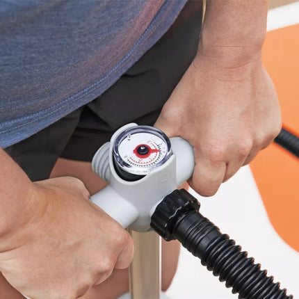 Aukšto slėgio rankinis siurblys su manometru Bestway 62227