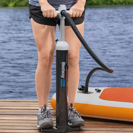 Aukšto slėgio rankinis siurblys su manometru Bestway 62227